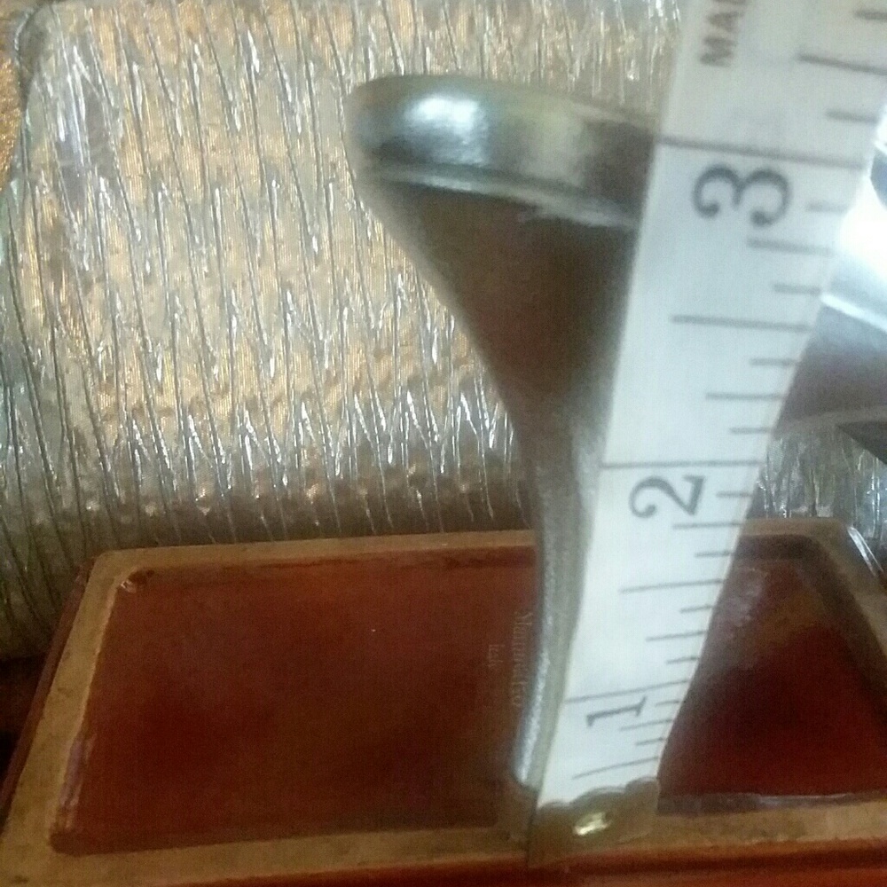 🌻3/$39🌻FIONI SILVER & GLITTER HEELS Sz 11W - Picture 7 of 8